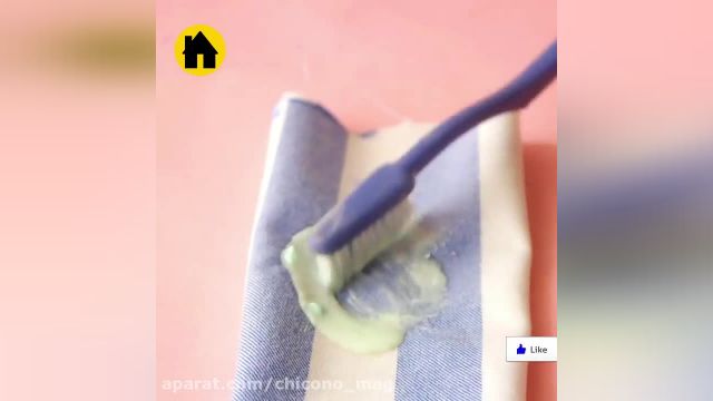 آموزش ویدیویی پاک کردن جوهر خودکار از روی لباس !