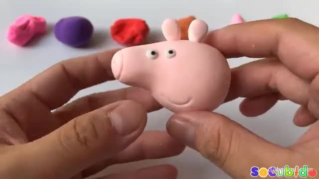 آموزش تصویری ساخت خوک با خمیربازی بسیار زیبا برای کودکان !