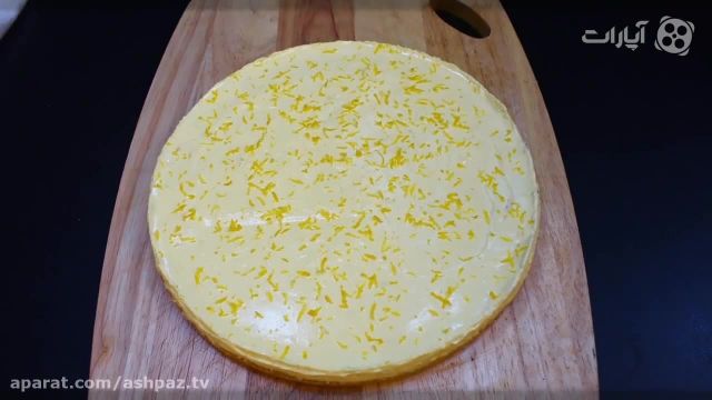 فیلم ططرز تهیه چیز کیک لیمویی بدون نیاز به فر در سریع ترین زمان پخت