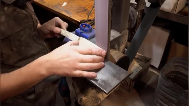 آموزش تصویری ساخت چاقوی غلاف دار در منزل !