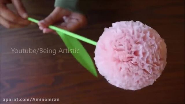 آموزش ساخت گل مصنوعی برای دکور خانه - آموزش ساده ساختن گل مصنوعی