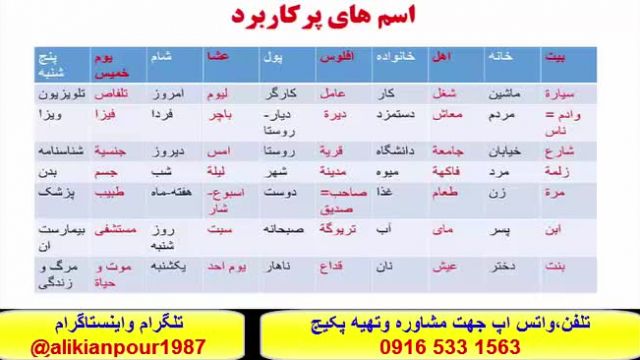 خود آموز و100% تضمینی زبان عربی عراقی خوزستانی  و خلیجی - استادعلی کیانپور    ..