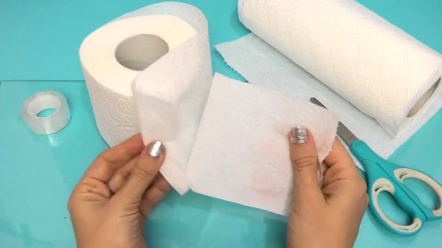 آموزش ساختن لباس باربی با دستمال کاغذی در منزل 