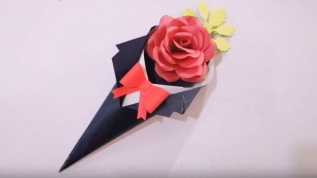 آموزش ساخت گل رز برای روز ولنتاین شیک و جذاب
