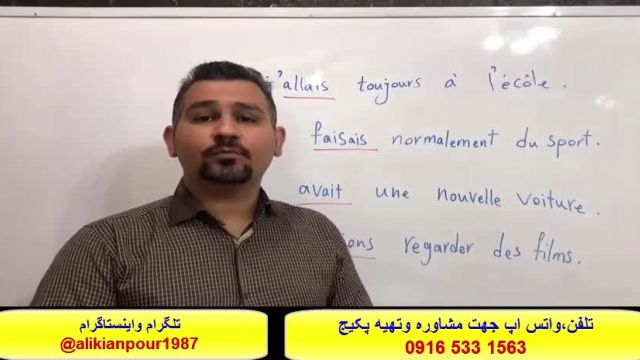 .آموزش مکالمه ، گرامر ولغات فرانسوی با استاد 10 زبانه - علی کیانپور #