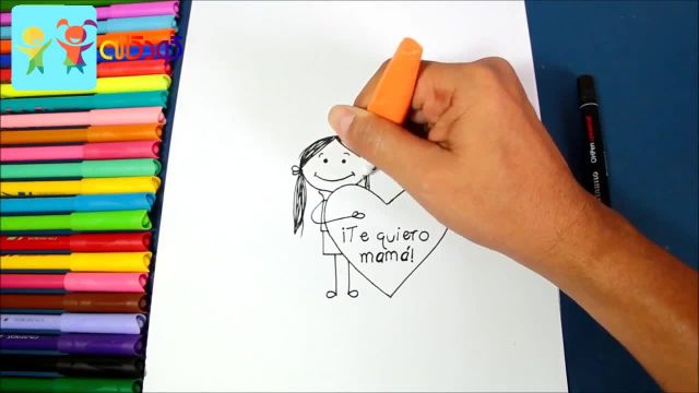 آموزش ویدیویی نقاشی به کودکان به زبان ساده - نقاشی روز مادر !