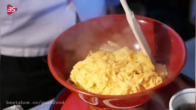 آموزش طرز تهیه املت مرغ و برنج به روش ژاپنی ها سریع و سه و فوری 