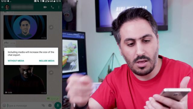 آموزش تصویری بسیار ساده انتقال چت های واتساپ به تلگرام !