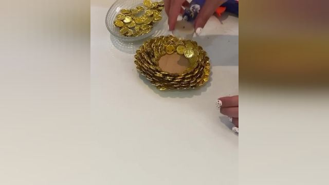 آموزش تزیین کردن سکه های هفت سین با ایده ای جدید و جذاب 