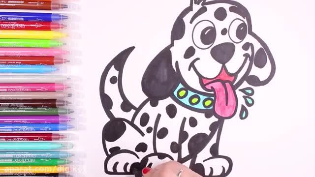 آموزش تصویری نقاشی به زبان ساده برای کودکان - نقاشی هاپو فوق العاده بامزه !