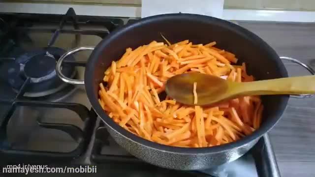 آموزش خورشت هویج غذای اصیل و خوشمزه و بی نظیر تبریزی 