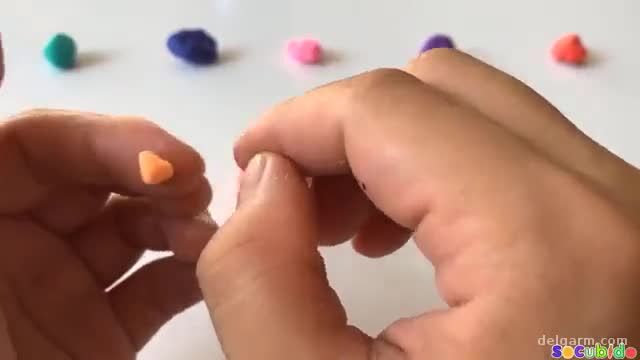 آموزش تصویری ساخت جغد با خمیر بازی بسیار زیبا برای کودکان !