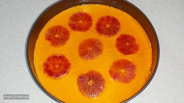 آموزش طرز تهیه چیز کیک یخچالی فوری پرتقالی !