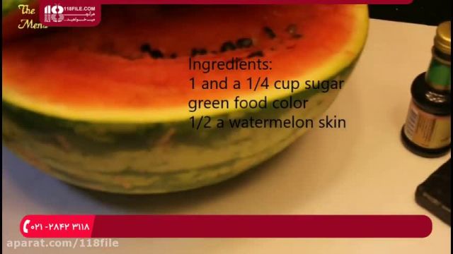 فیلم طرزز تهیه درست کردن مربا با پوست هندوانه مربای جدید با طعم لذیذ