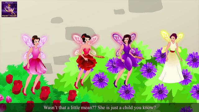 کارتون بسیار زیبا داستان های فارسی - این قسمت : پریان گل ها