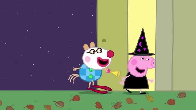 کارتون پپا پیگ زبان اصلی جدید - پپا پیگ و هالووین و شبح ها !