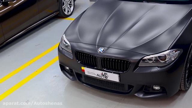 کاور بدنه مشکی مات BMW
