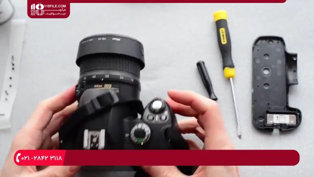 حوه عیب یابی و تعمیر قطعات مهمی از جمله لنز دوربین عکاسی 
