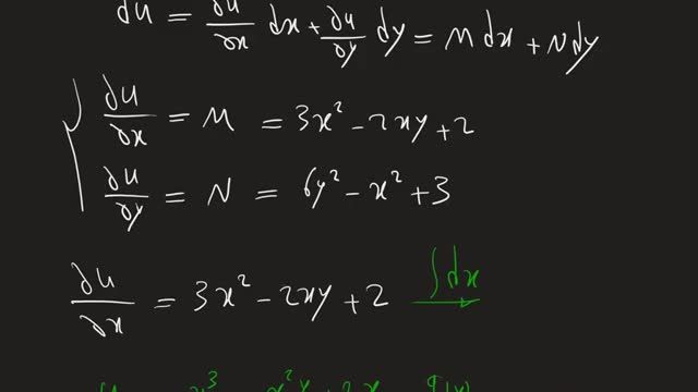 آموزش معادلات دیفرانسیل - قسمت شانزدهم : مثال اول از معادلات کامل
