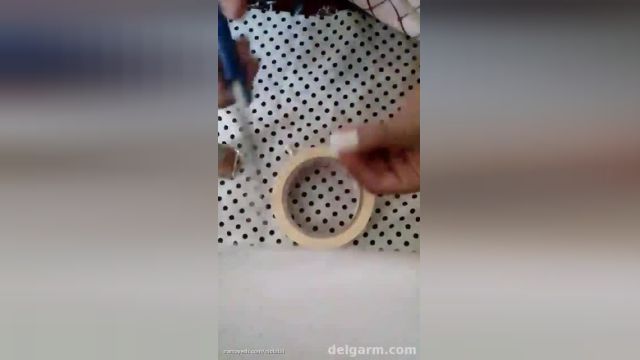 ساخت ناخن مصنوعی با چسب نواری یا نوار چسب(تکنیکی ساده و سریع)