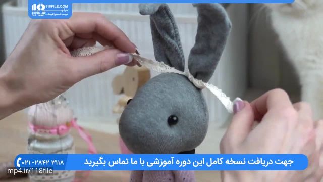 آموزش نحوه درست کردن عروسک های جورابی با روشی ساده و پایه در خانه 