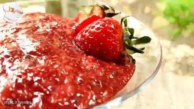 دستور پخت مربای توت فرنگی سالم و مناسب برای کسانی که رژیم دارند