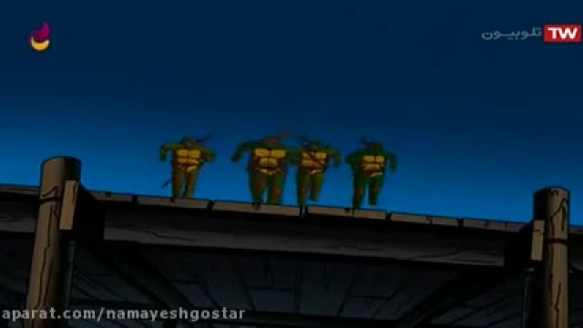 دانلود انیمیشن لاکپشت های نینجا با دوبله فارسی - این قسمت : مرد زباله ای !