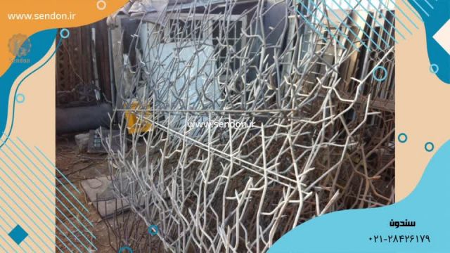حفاظ روی دیوار صنایع فلزی سندان