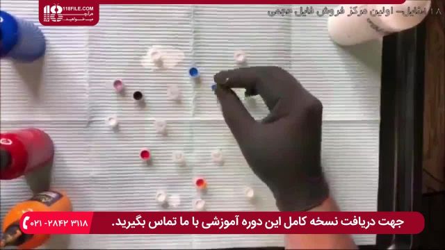 آموزش اجرای انواع تاتو بر روی بدن  