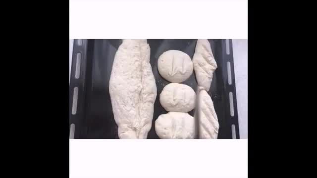 فیلم آموزش طرز تهیه نان باگت ترکیه ای بسیار خوشمزه !