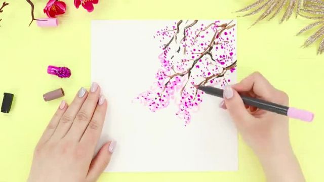 آموزش تصویری 13 ایده جذاب برای نقاشی بسیار زیبا برای کودکان !