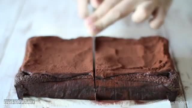 فیلم آموزش دسر های شکلاتی با طعم خوشمزه شکلات