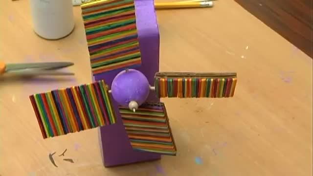 آموزش تصویری ساخت کاردستی آسیاب بادی برای کودکان !