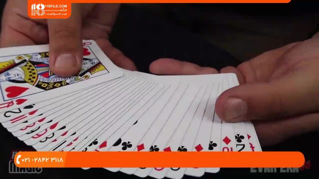 آموزش شعبده بازی - حقه جادویی کارت