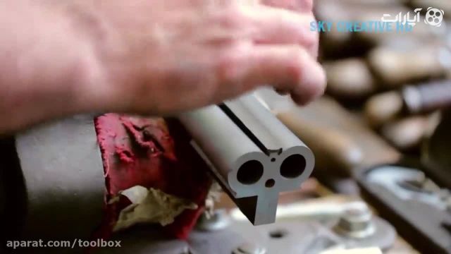 ویدیو کلیپ جالب ساخت اسلحه نظامی !