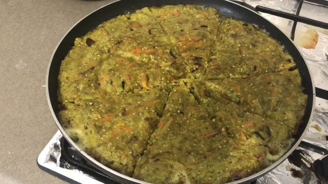 فیلم طرز تهیه و پخت کوکوی بادمجون کبابی با بهترین و ساده ترین تکنیک 