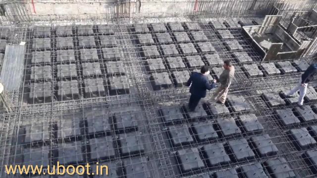 اجرای پروژه سقف وافل توسط شرکت گنبد فیروزه