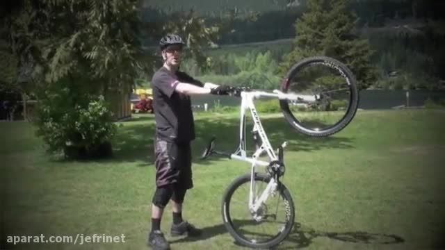 آموزش تصویری تک چرخ حرفه ای با دوچرخه !