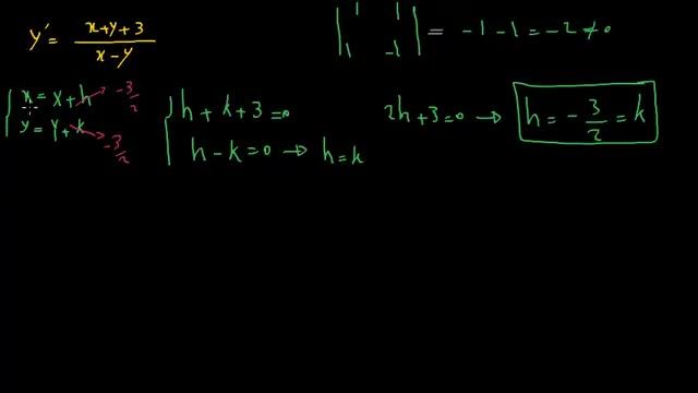 آموزش معادلات دیفرانسیل - قسمت پانزدهم : مثالی از معادلات همگن