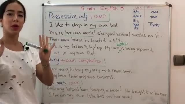 آموزش زبان انگلیسی در 5 دقیقه ! - کاربردهای on my own در انگلیسی