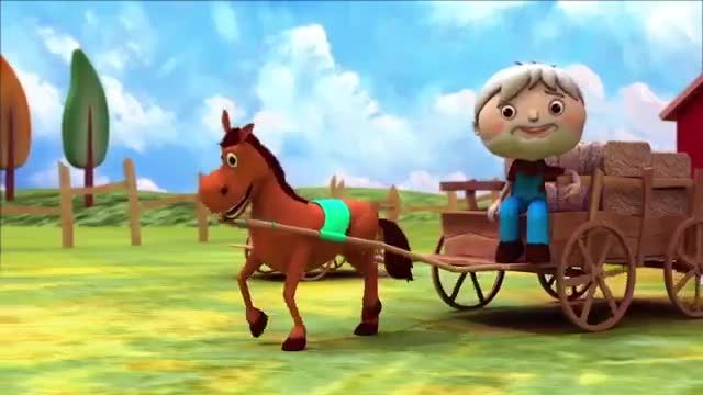 کارتون زیبا و موزیکال پیرمرد مهربون مزرعه داره برای کودکان !