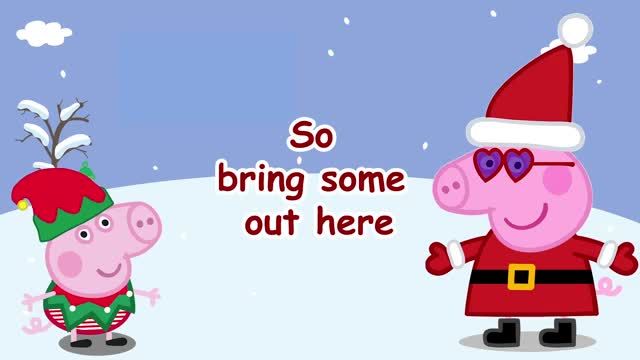 کارتون پپا پیگ زبان اصلی جدید - ترانه تبریک کرسیمس برای کودکان !