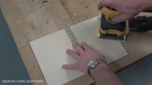 آموزش ساخت دفترچه یاداشت چوبی
