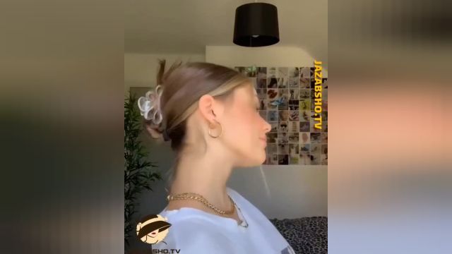 ویدیو معرفی ایده برای بستن موی دخترانه از پشت !