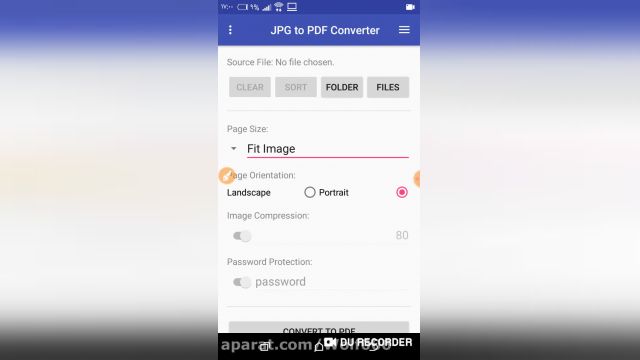 آموزش تصویری ساخت فایل Pdf با گوشی - چگونه با موبایل پی دی ف بسازیم !