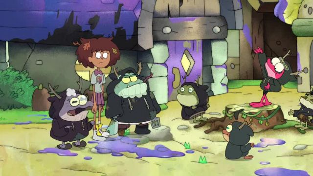  انیمیشن آمفیبیا فصل اول قسمت بیست و سه با دوبله فارسی (Amphibia 2019)