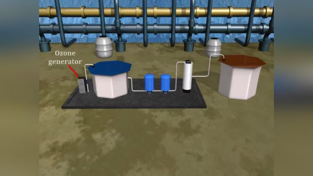 دستگاه ازن ژنراتور تصفیه آب صنعتی
