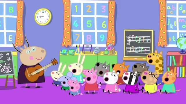 کارتون پپا پیگ زبان اصلی جدید - آهنگ بره کوچولو پپا پیگ برای کودکان !