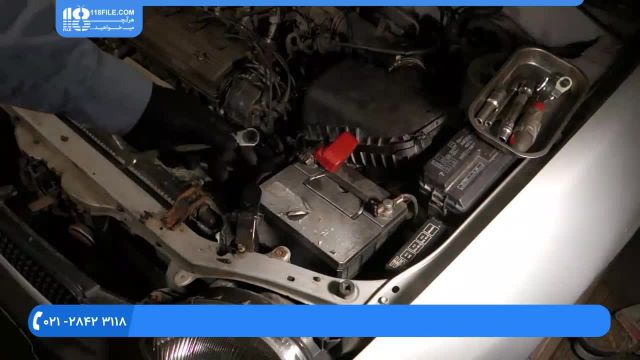 آموزش تعمیر موتور تویوتا - عیب یابی روشن نشدن خودرو بررسی باتری