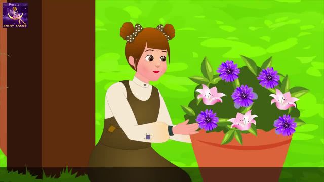 کارتون بسیار زیبا داستان های فارسی - این قسمت : پریان گل ها !